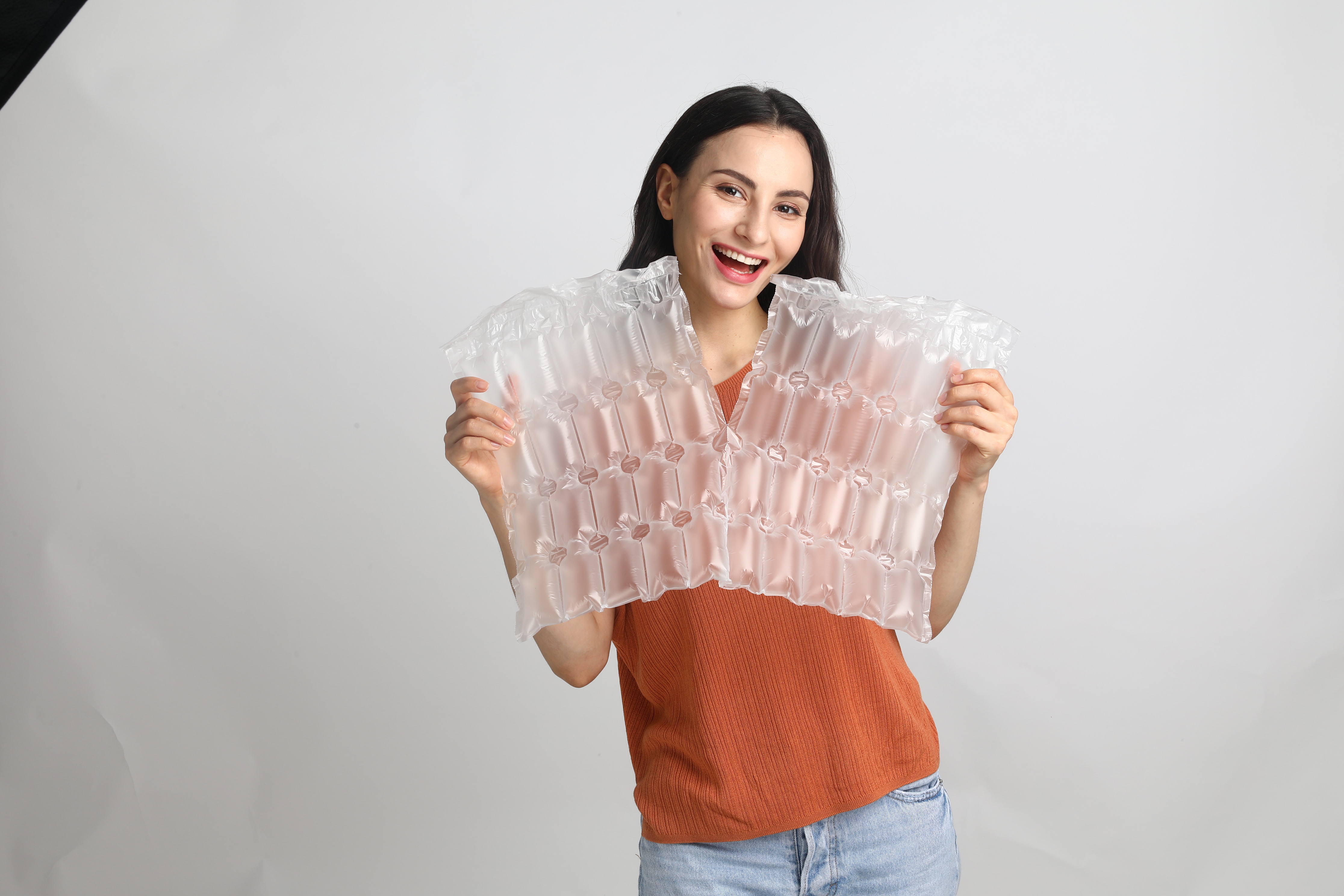 Rollo de plástico de burbujas de aire compostable de alta calidad